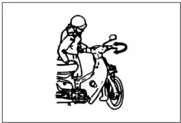 Honda C100 Dream (1998) - Coluna de Direção - 1