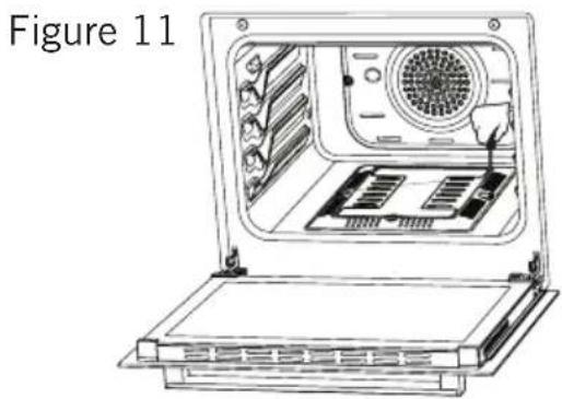 Rommer ECH 352 FG - Removal of the lower burner: - 1