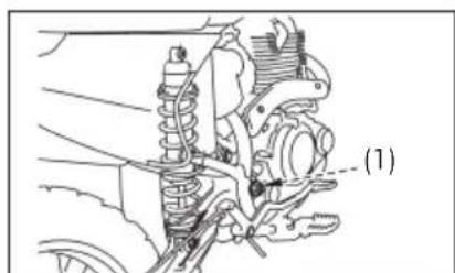 Honda CRF230F (2011) - Suspensão Traseira - 2