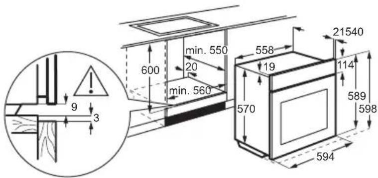 min. 550 600 20 min. 560 558 19 21540 9 3 570 114 589 598 594