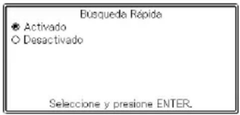 CASIO EW-S3000 - Ajuste de búsqueda - 1