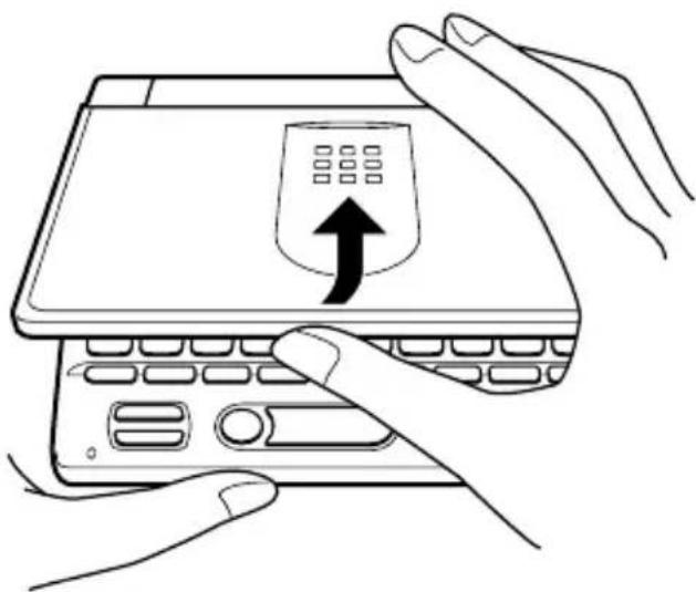 CASIO EW-S3000 - Cómo abrir los paneles del diccionario electrónico - 1