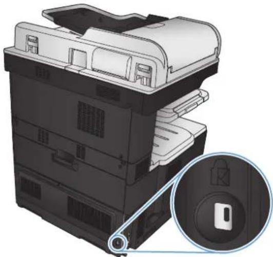 HP Color LaserJet Enterprise MFP M775 - Bloquee el armazón del formateador - 1