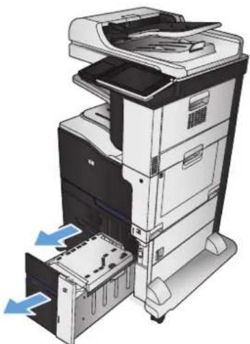 HP Color LaserJet Enterprise MFP M775 - Cargue la bandeja de alta capacidad para 3.500 hojas. - 1