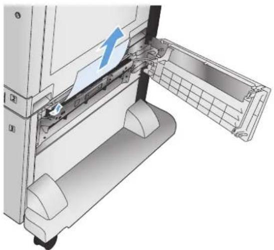 HP Color LaserJet Enterprise MFP M775 - Eliminación de atascos de la bandeja de alta capacidad para 3.500 hojas - 4