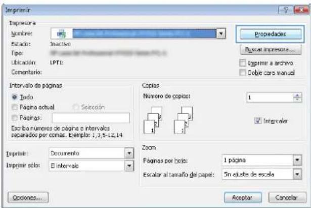 HP Color LaserJet Enterprise MFP M775 - Impresión de varias páginas por hoja (Windows) - 1