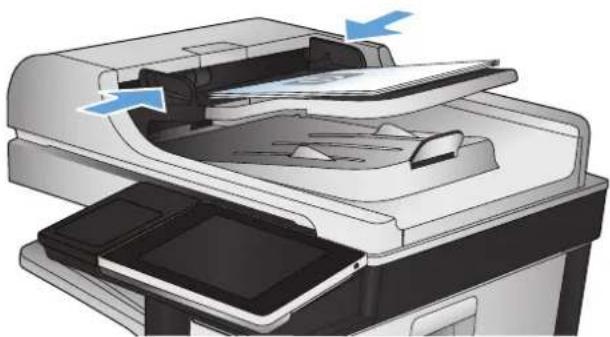 HP Color LaserJet Enterprise MFP M775 - Envío de un documento escaneado a una carpeta de red - 3