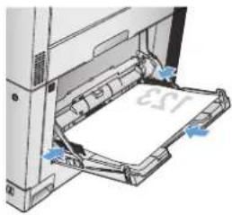HP Color LaserJet Enterprise MFP M775 - Capacidad de la bandeja y orientación del papel - 1