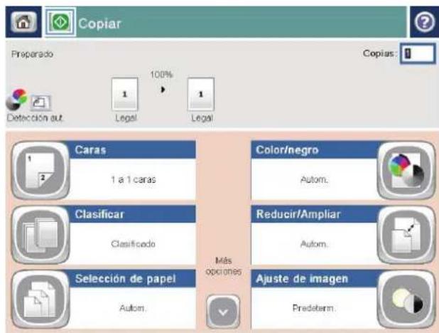 HP Color LaserJet Enterprise MFP M775 - Realización de varias copias - 4