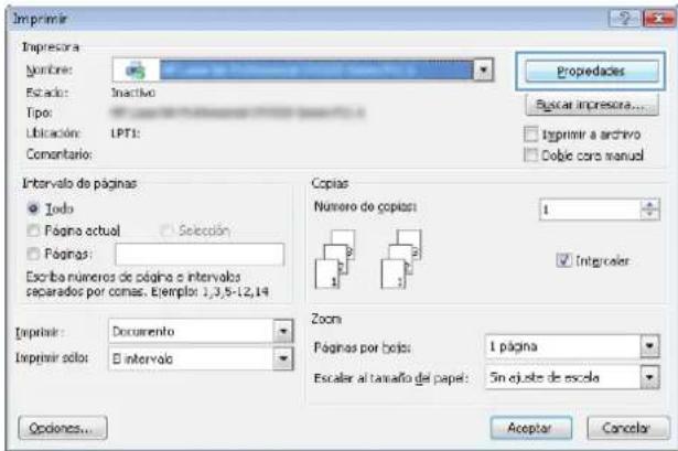 HP Color LaserJet Enterprise MFP M775 - Creación de atajos de impresión (Windows) - 1