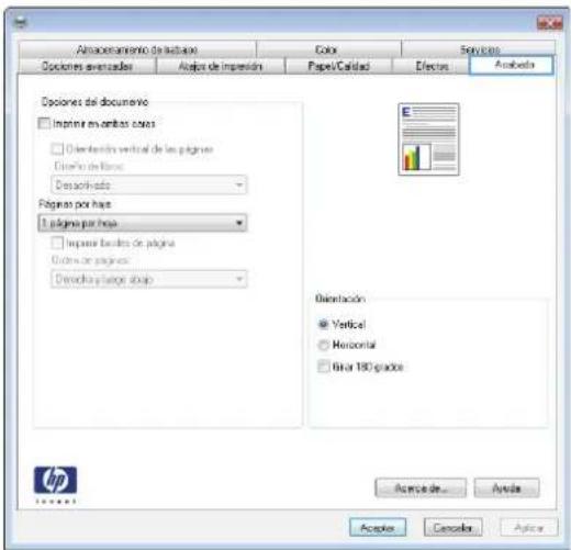 HP Color LaserJet Enterprise MFP M775 - Impresión de varias páginas por hoja (Windows) - 2