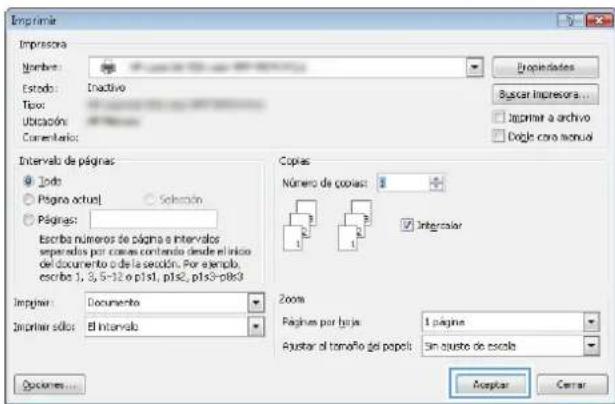 HP Color LaserJet Enterprise MFP M775 - Impresión de varias páginas por hoja (Windows) - 5