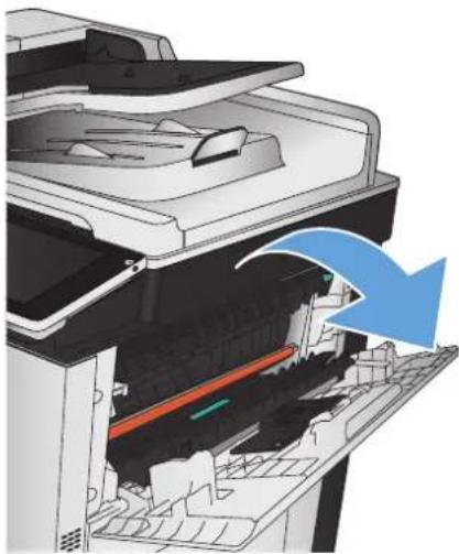 HP Color LaserJet Enterprise MFP M775 - Eliminación de atascos de grapas - 1