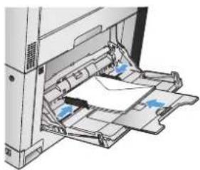 HP Color LaserJet Enterprise MFP M775 - Capacidad de la bandeja y orientación del papel - 4