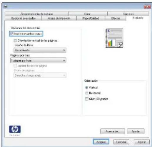 HP Color LaserJet Enterprise MFP M775 - Creación de folletos (Windows) - 3