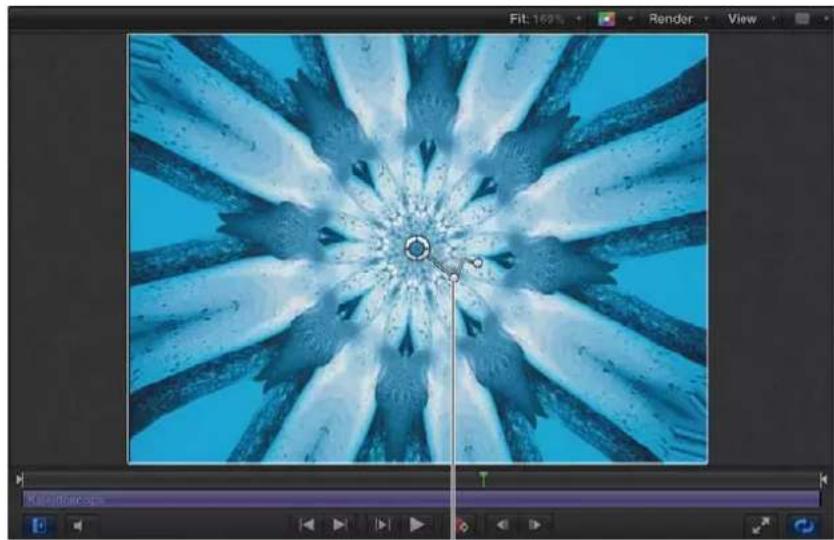 APPLE Motion 5.0 - Tipos de controles en pantalla - 6