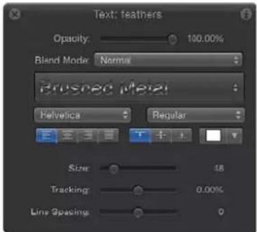 APPLE Motion 5.0 - Pantallas semitransparente Texto 2D y 3D - 1
