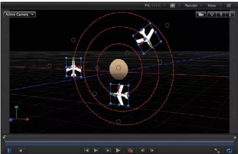 APPLE Motion 5.0 - Parámetros del inspector - 1
