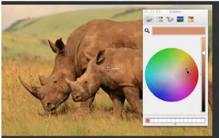 APPLE Motion 5.0 - Equilibrio de color - 4
