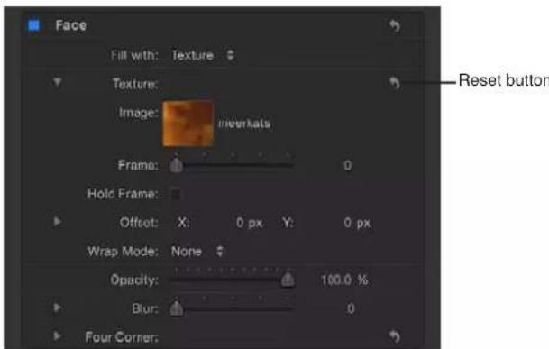 APPLE Motion 5.0 - Quitar una textura - 1
