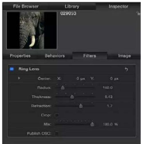 APPLE Motion 5.0 - Introducción al ajuste de filtros - 1