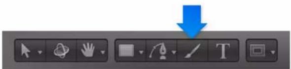APPLE Motion 5.0 - Crear un trazo de pintura - 1