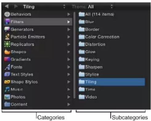 APPLE Motion 5.0 - Introducción a la biblioteca - 1