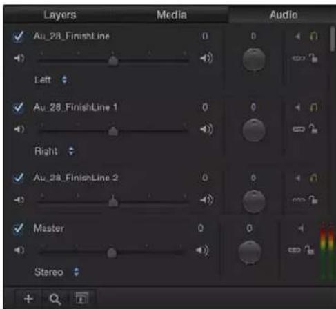APPLE Motion 5.0 - Introducción a la lista Audio - 1