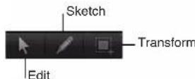APPLE Motion 5.0 - Partes del editor de fotogramas de referencia - 2