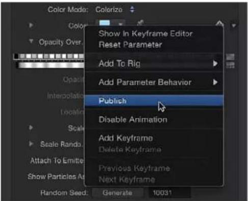 APPLE Motion 5.0 - Inspeccionar el efecto "Bokeh aleatorio" en Final Cut Pro - 4