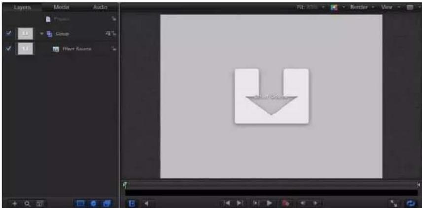 APPLE Motion 5.0 - Plantilla de efecto de Final Cut - 1