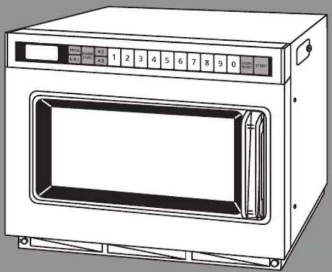 PANASONIC NE-17521 - Forno Micro-ondas Comercial - 1