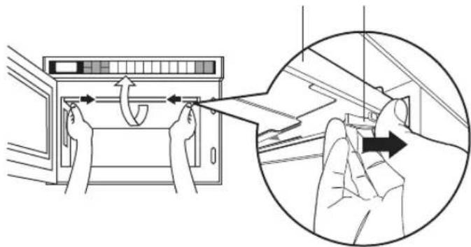 PANASONIC NE-17521 - LIMPEZA DO PROTETOR CONTRA RESPINGOS - 1
