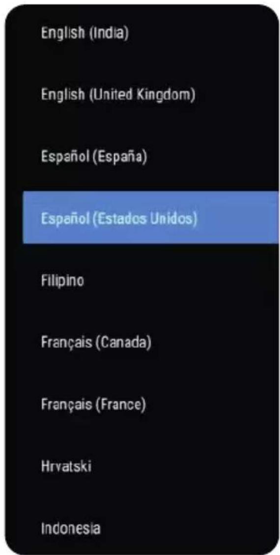 English (India) English (United Kingdom) Español (España) Español (Estados Unidos) Filipino Français (Canada) Français (France) Hrvatski Indonesia