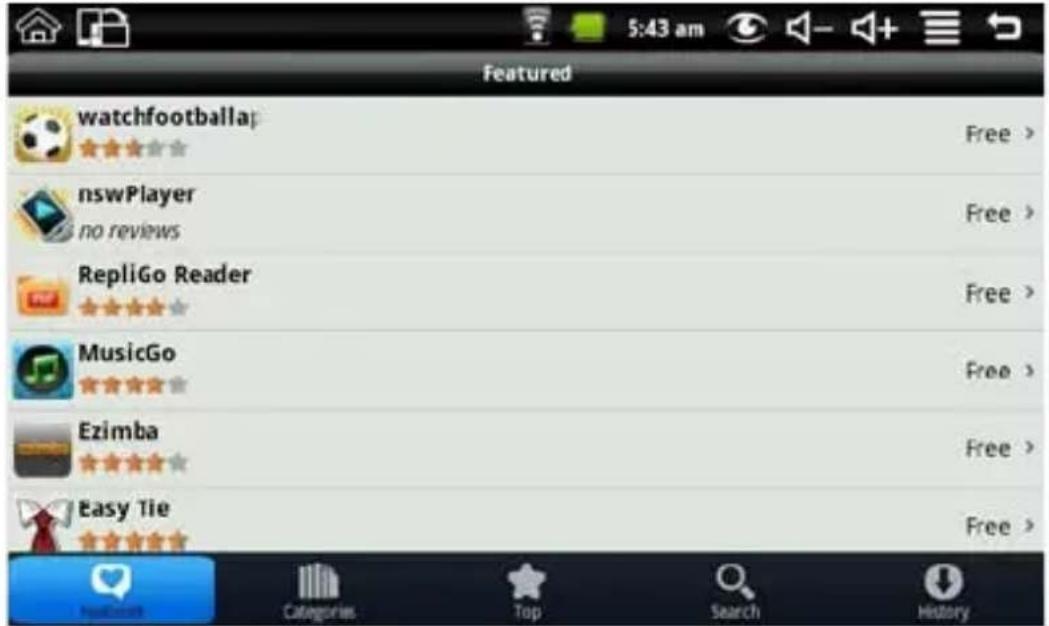Prixton T100 - Almacenamiento de aplicaciones (App Market) - 1