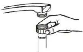 Emilia EDW63W - Cold Water Connection - 1
