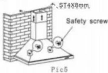 ST4X8mm Safety screw Píc5