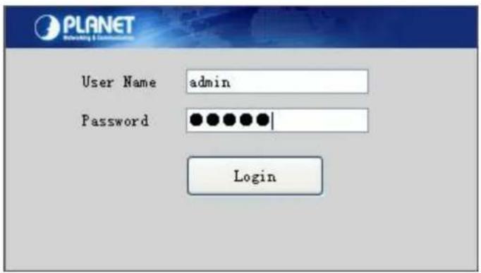 PLANET usering & communities User Name admin Password Login