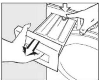 NEVIR NVR-WMFL1261INOA-BC - Cleaning the drawer - 1