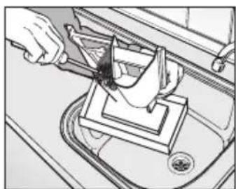NEVIR NVR-WMFL1261INOA-BC - Cleaning the drawer - 2