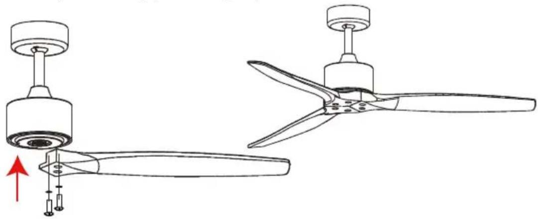 Liliana VTHM501 - FIJACIÓN, CONEXIÓN ELÉCTRICA Y COLOCACIÓN DE PALAS - 4