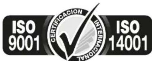 ISO 9001 CERTIFICACION INTERNATIONAL ISO 14001