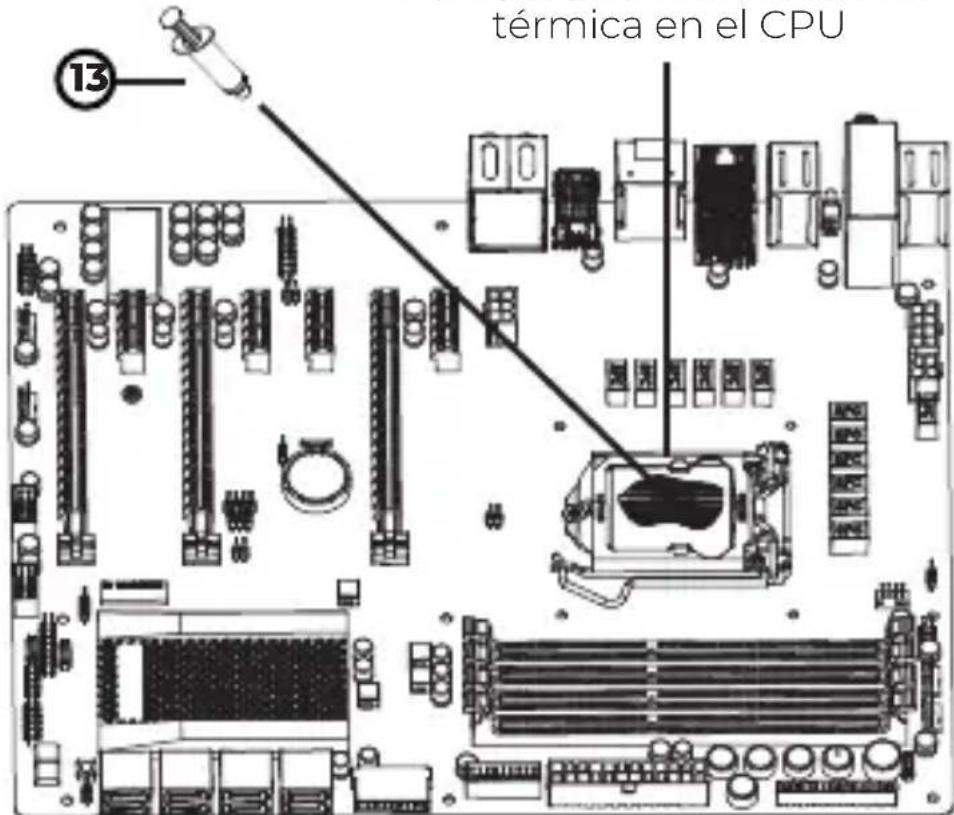 térmica en el CPU 13