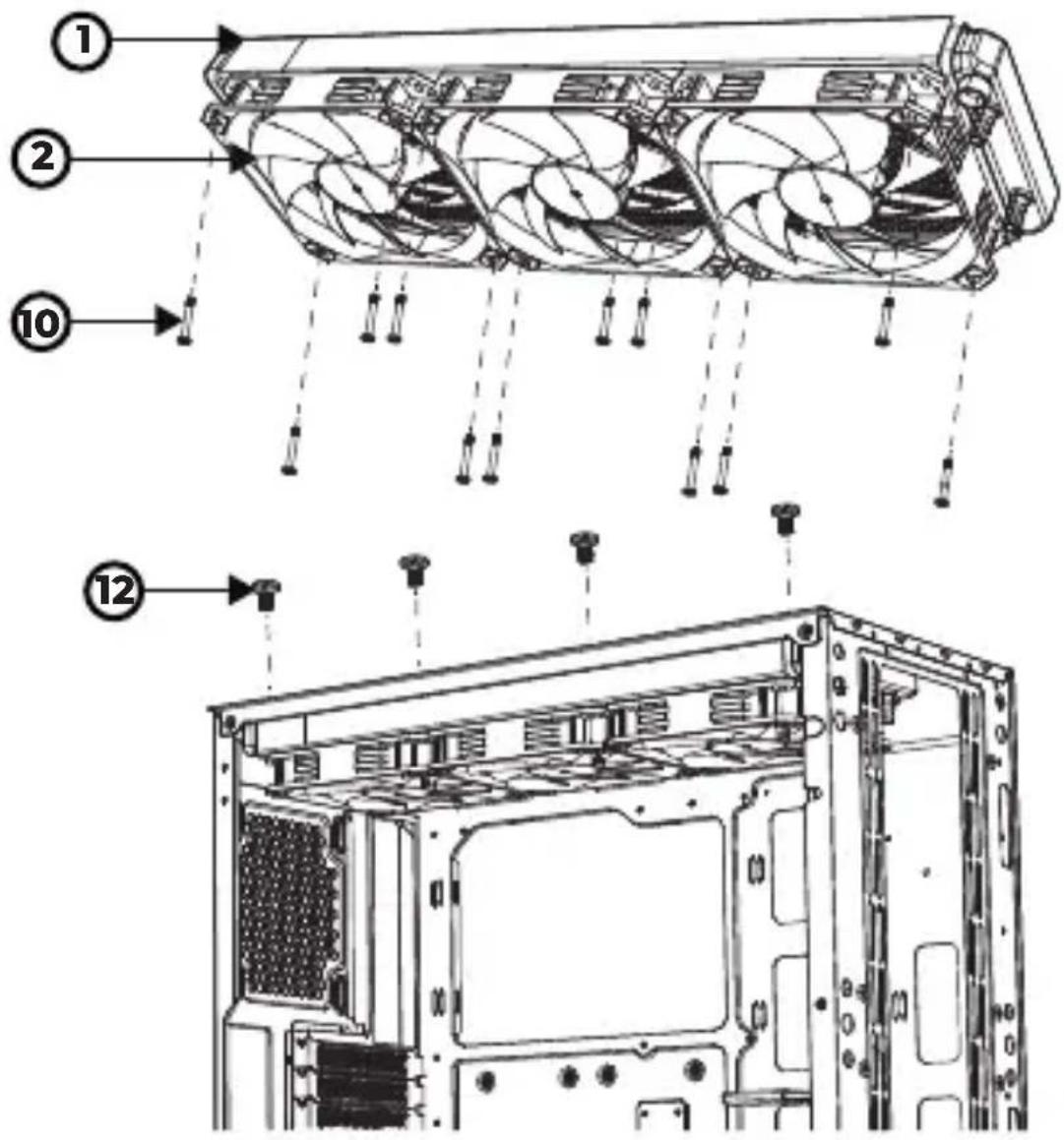 Balam Rush Hydrox Pro HX20 - Instalación de enfriamiento - 1