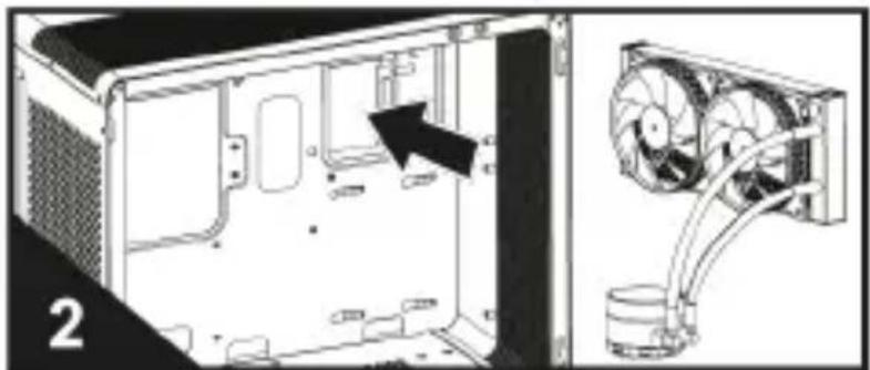 Balam Rush Tank Mini GI930 - 6) Instalación de Enfriamiento líquido - 2