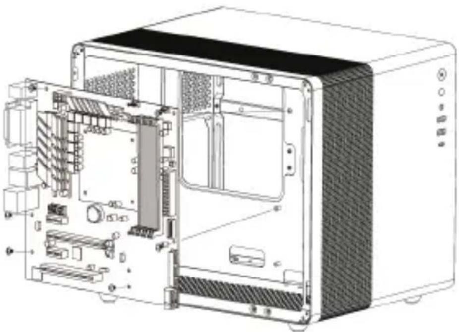 Balam Rush Tank Mini GI930 - 2) Instalación de M/B - 1