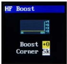 HF Boost +9 +5 +3 +0 IN FOR Boost +0 Corner 5k