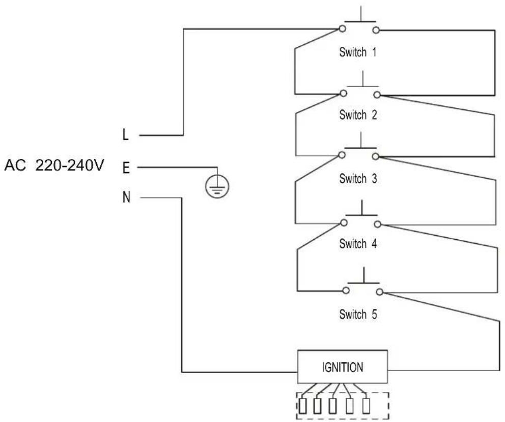MIDEA 75SP021 - ■ WIRING DIAGRAM - 1