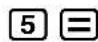 CASIO FX-57ES - Ejemplo: - 6