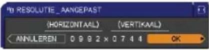 HITACHI CP-X10000W - INPUT menu - 8